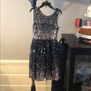 Sequin twirly dress